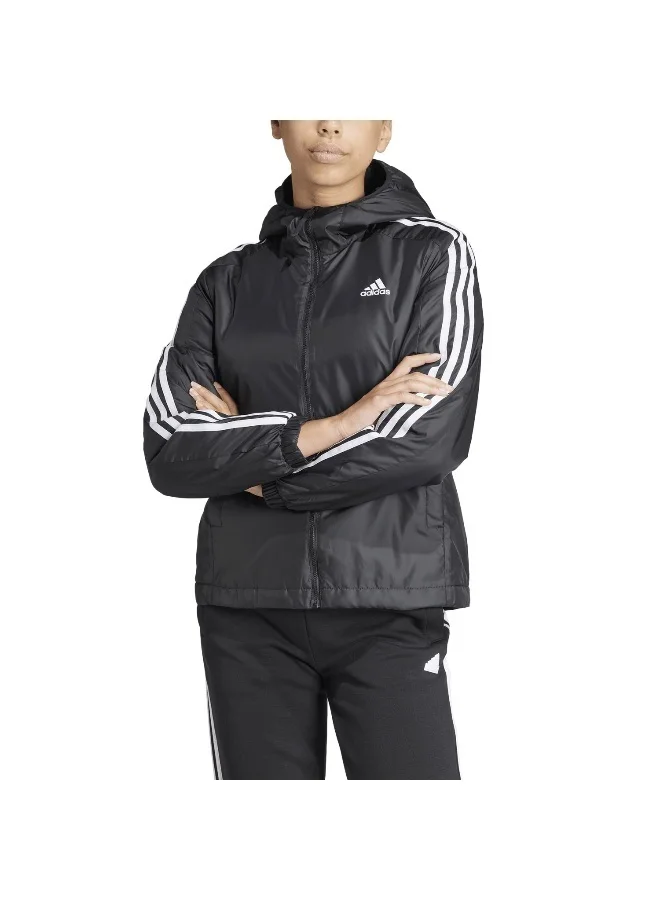 adidas Originals W 3S Ess In H J Black Outdoor Jackets 2XS