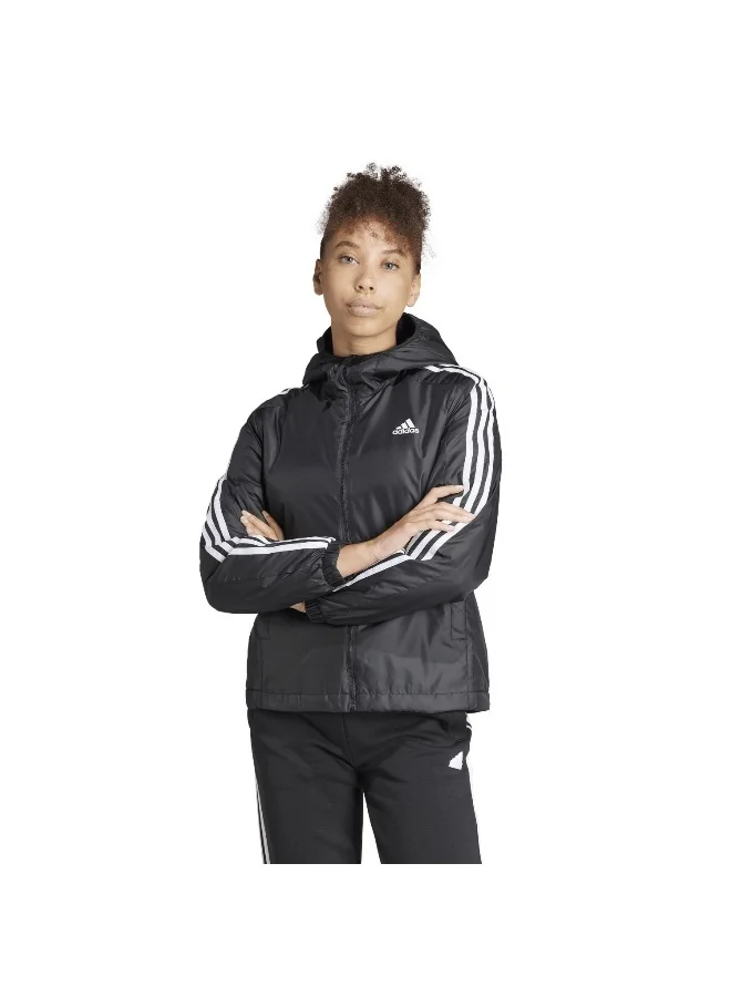 adidas Originals W 3S Ess In H J Black Outdoor Jackets 2XS