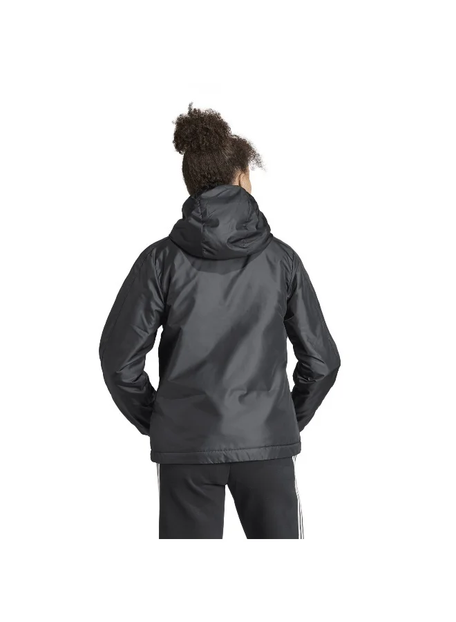adidas Originals W 3S Ess In H J Black Outdoor Jackets 2XS