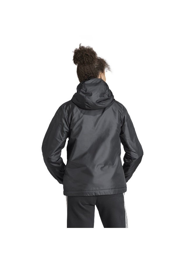 adidas Originals W 3S Ess In H J Black Outdoor Jackets 2XS - Image 5
