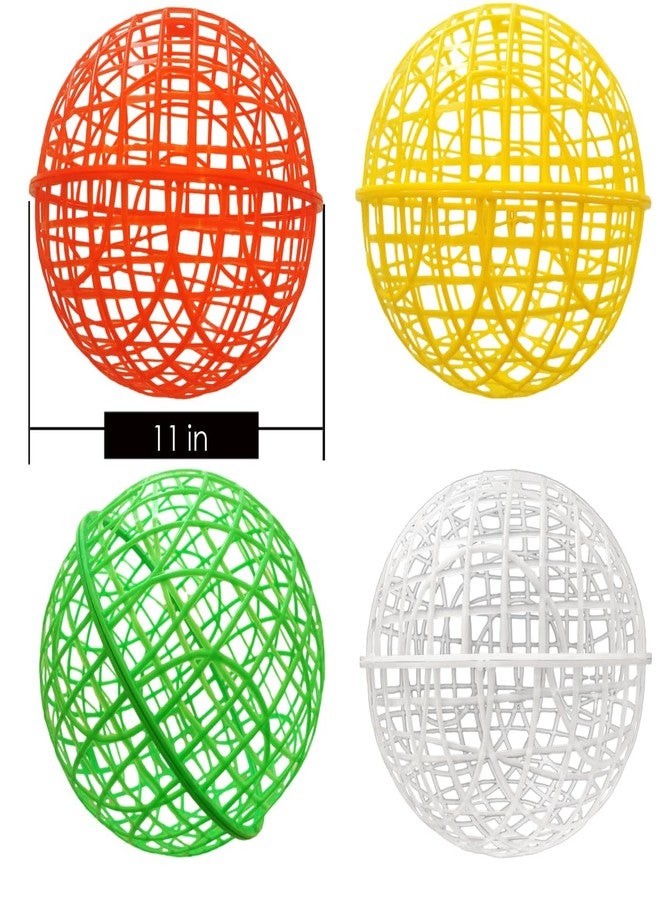 CalorMixs 11" Ball-Shaped Movable Pigeon Chick Coop, Little Rabbit Duck Guinea Pig Safe Walking Net,Preventing Dog Bites, Predation by Eagles Wolves Cats Eagles, Pet t Safety Cage - Image 4