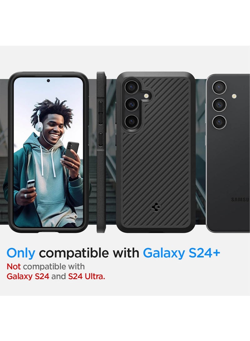 Spigen Core Armor for Samsung Galaxy S24 PLUS Case Cover - Matte Black - Image 3