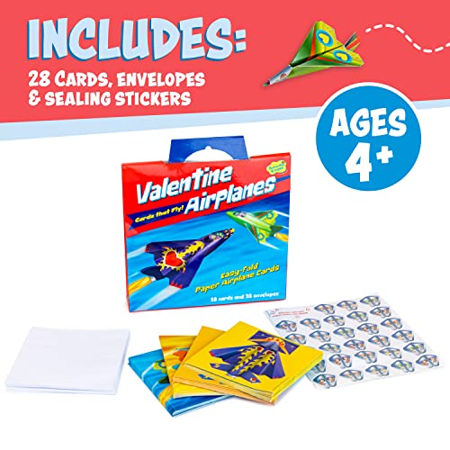 PEACEABLE Kingdom Card Paper Plane Super Valentines, 1 EA - Image 5