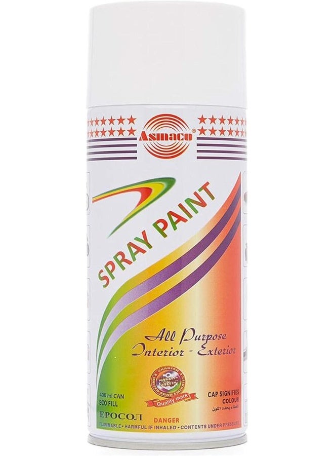 Asmaco Asmaco Spray Paint White  - Image 4