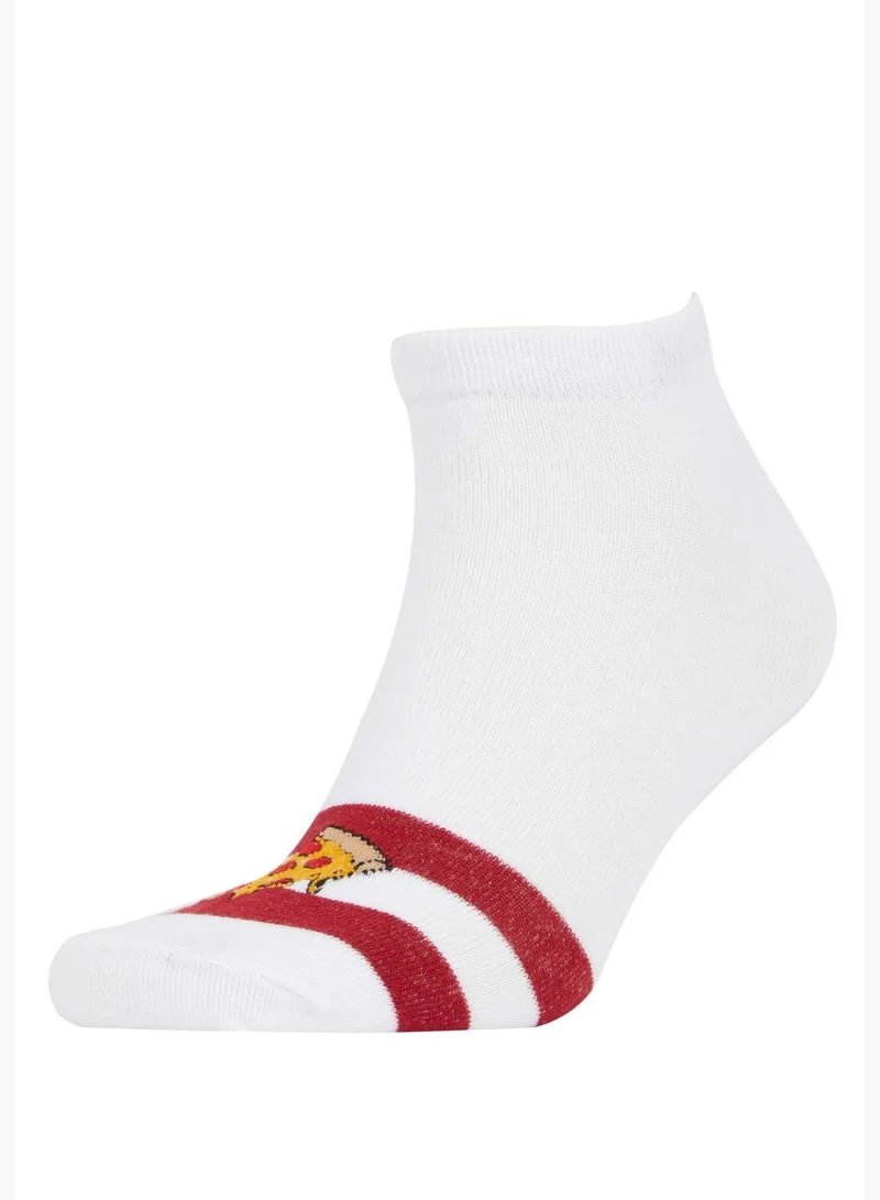 DeFacto 3 Pack Stripe Detail Ankle Socks