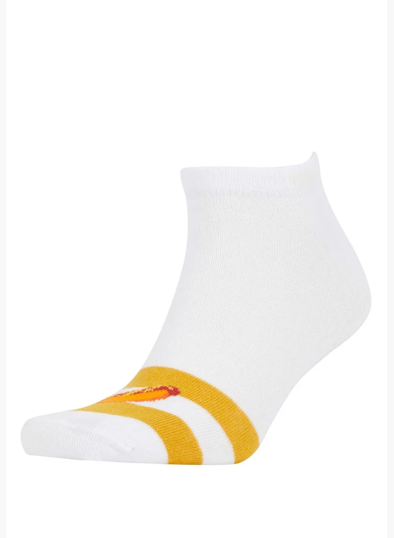 DeFacto 3 Pack Stripe Detail Ankle Socks