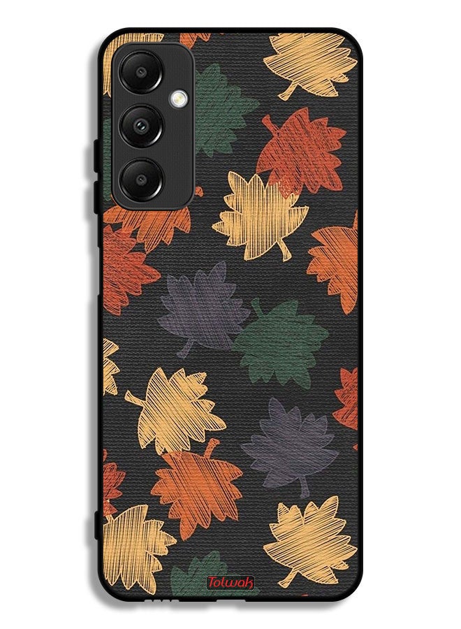 Tolwak Samsung Galaxy A05s Protective Case Cover Autumn Leaves Art - Image 1