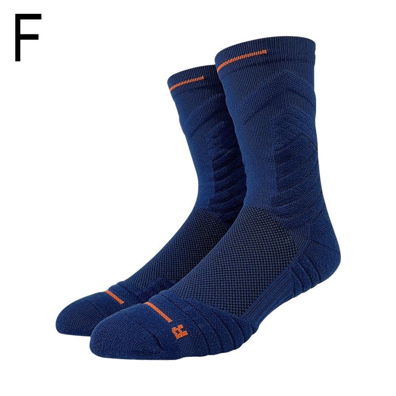 Basketball socks, Bullfighting 2.0, Men's high-top sports terry cloth sole, professional long/mid-calf running socks, suitable for actual combat. - Image 1