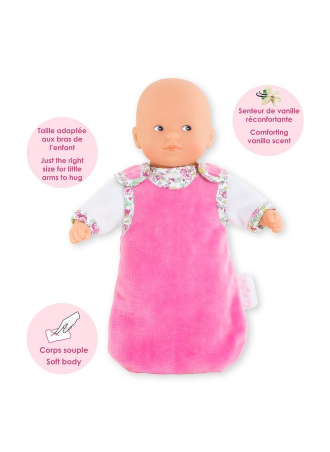 Corolle Corolle Mini Calin Good Night Blossom Garden - 8" Soft Baby Doll and Outfit Set Includes Pajamas and Bag Sleeper, Vanilla-Scented, for Kids 18 Months and up  - Image 3