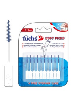 FUCHS Fuchs soft picks 10pcs + free storage case  - Image 3