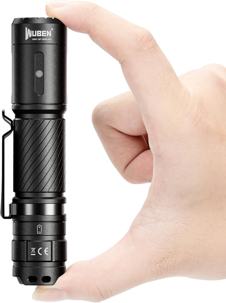 WUBEN C3 Flashlights 1200 Lumen led Rechargeable Torch Light 6 Modes, Water Resistant, Best Camping, Outdoor, Emergency, Everyday Carry - Image 1