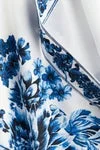 H&M Tie-detail poplin skirt