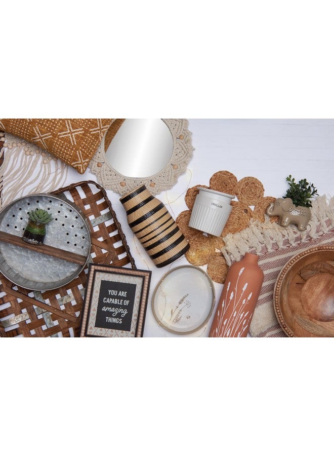 Primitives by Kathy Primitives by Kathy 38024 Distressed Wall Shelf, Metal and Wood - Image 4