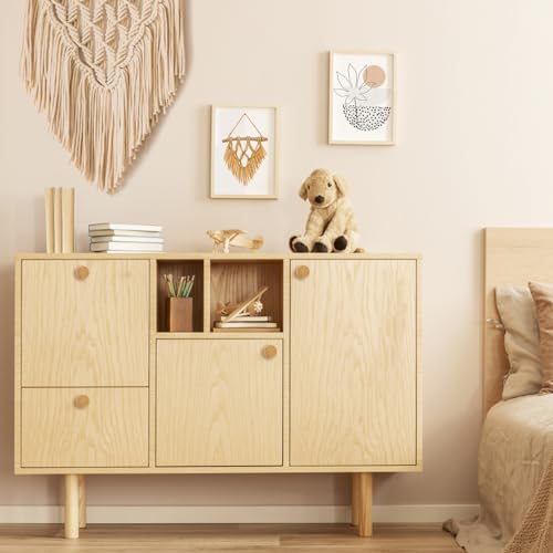ANPHSIN 12 Pack Boho Wood Dresser Drawer Knobs- Handmade Rattan Woven Cabinet Knobs Pulls Handles with 24 Screws for Home Nursery Furniture - Image 2