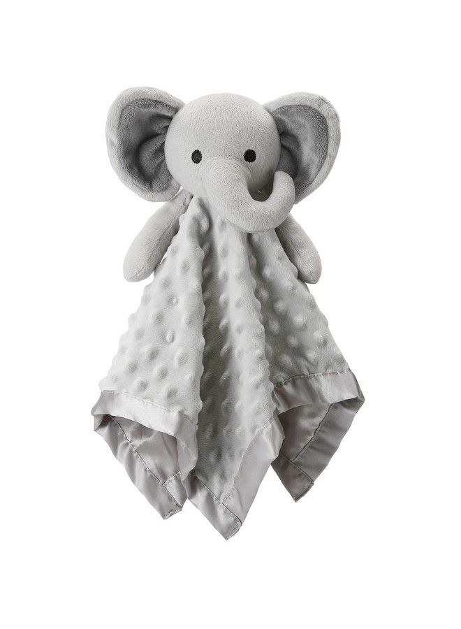 Pro Goleem Elephant Loveys For Babies Soft Security Blanket Baby Snuggle Toy Stuffed Animal Blanket Baby Registry Search Baby Boy Gifts For Infant And Toddler Gray 16 Inch - Image 1
