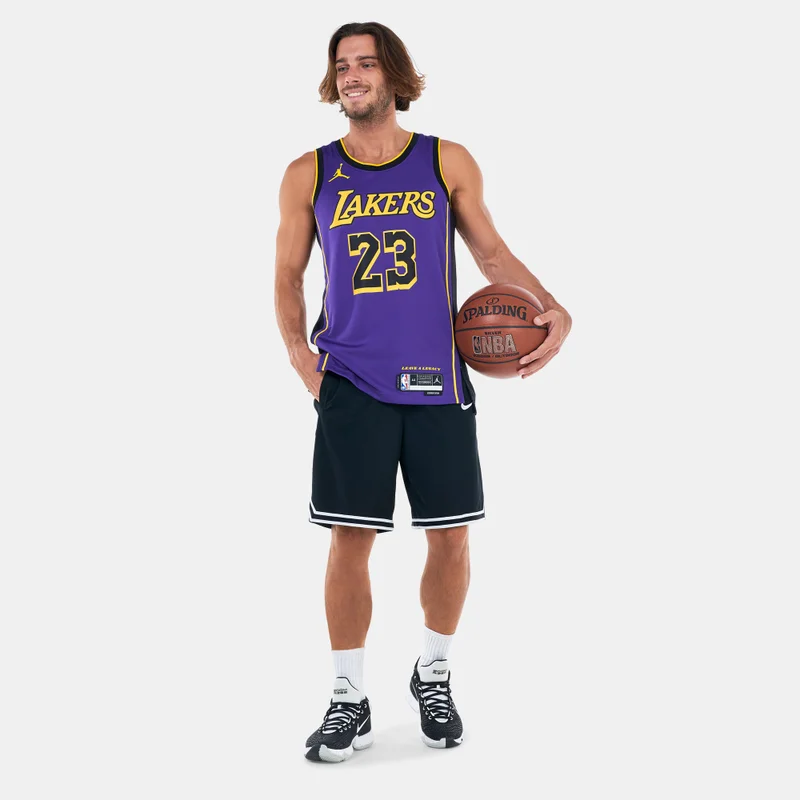 Jordan Purple Men's NBA Los Angeles Lakers Statement Edition Swingman Basketball Jersey for Men | Best Price UAE