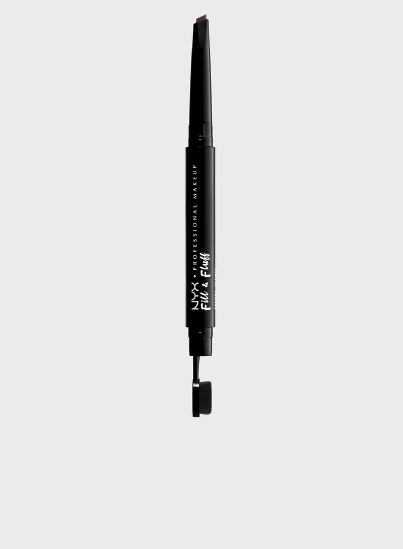 NYX PROFESSIONAL MAKEUP Fill & Fluff Eyebrow Pomade Pencil-Brunette