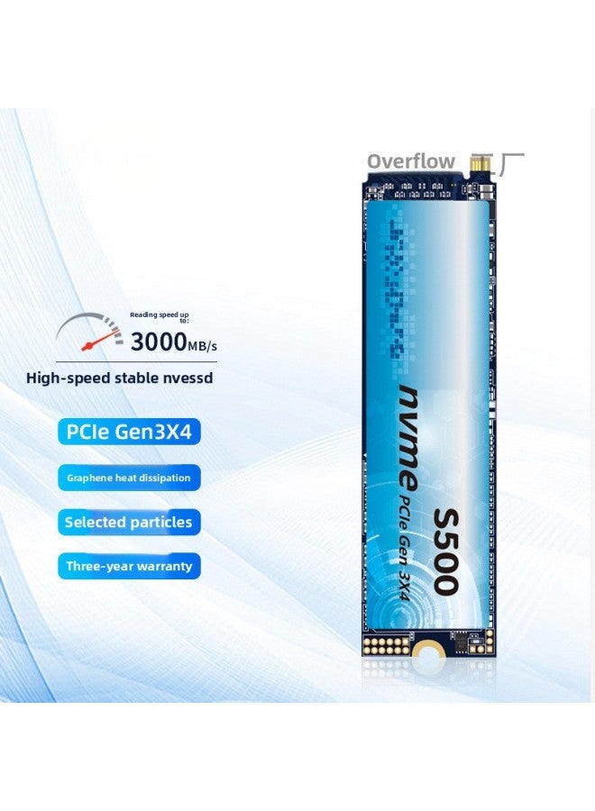 M.2 NVMe Protocol Desktop M2 Pcie3.0 Notebook Ssd Solid State Drive 1t 512g-Capacity:S500-1TB - Image 5