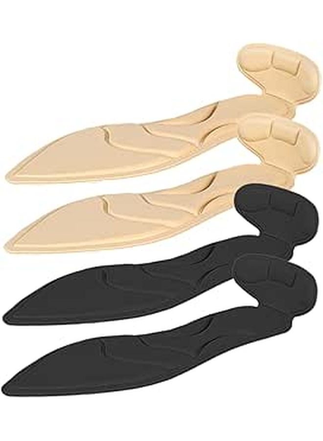 Soft Sponge High Heel Insoles 2 Pairs Breathable Shock Absorbing Cushions For Women - Image 1