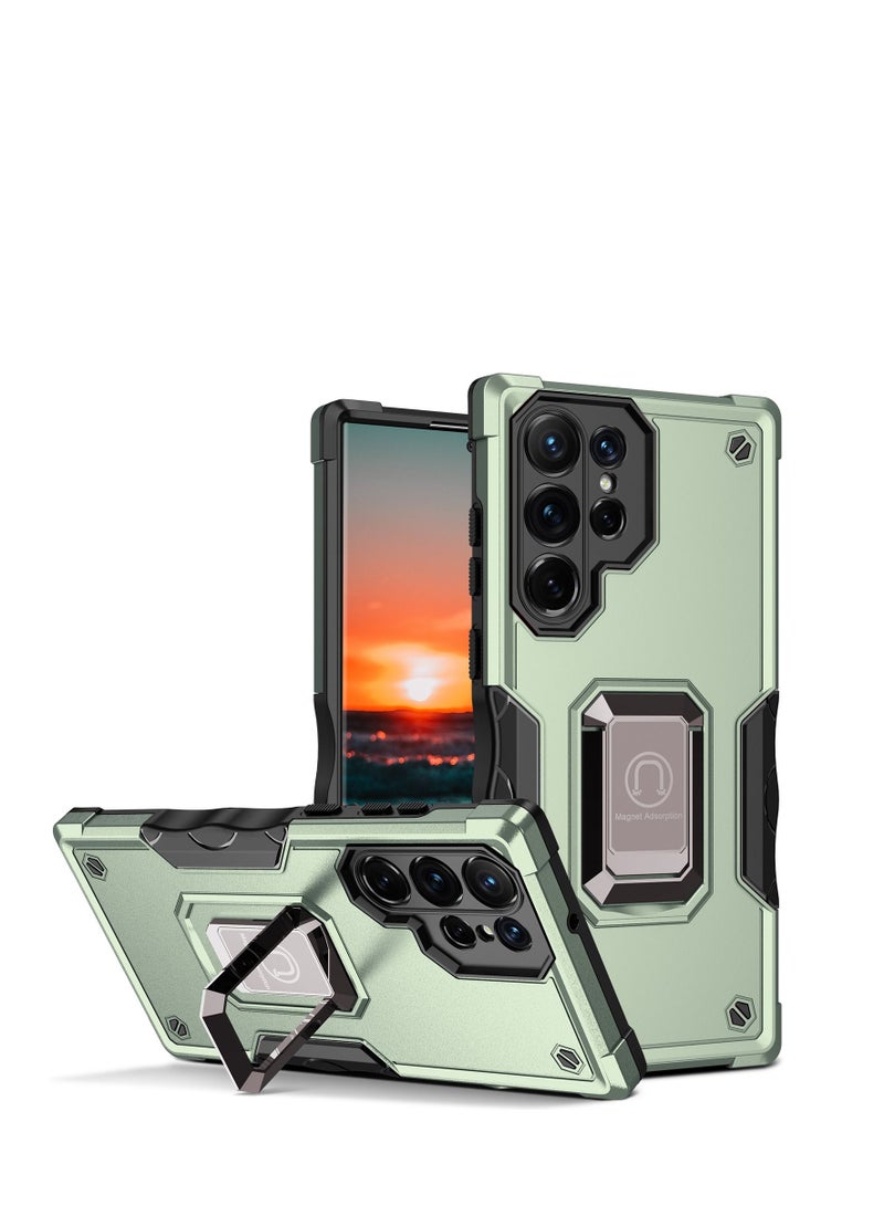 GULFLINK Back Cover Phone Protect Case For Samsung S23Ultra Green - Image 1