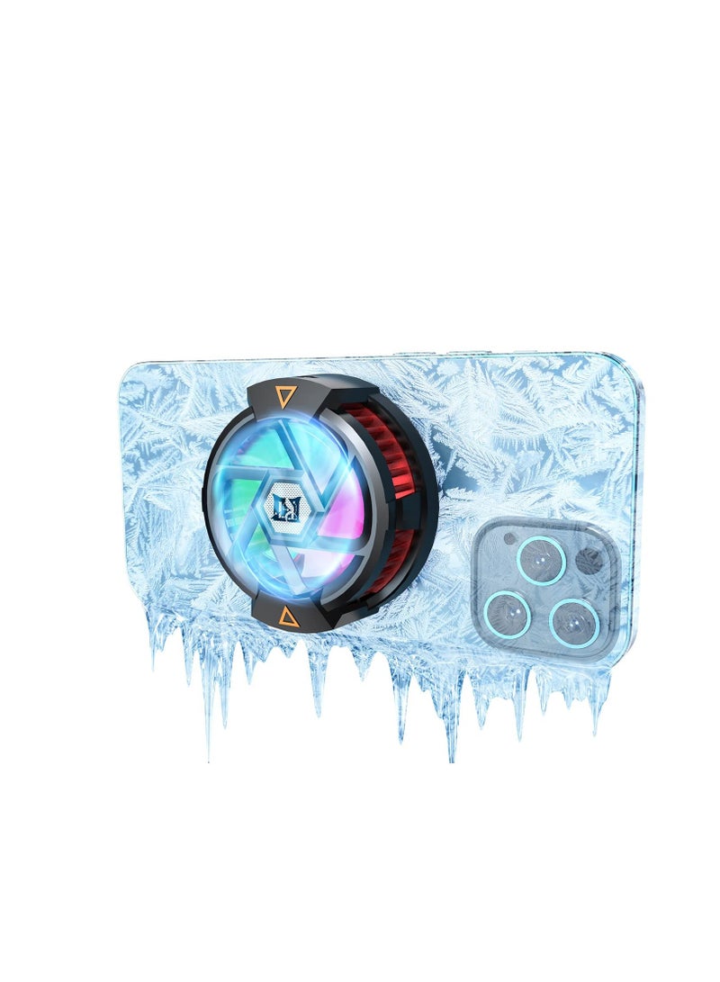 erorex Phone Cooler Semiconductor Cooling Fan Compatible With Portable Noiseless Cooling Game  - Image 1