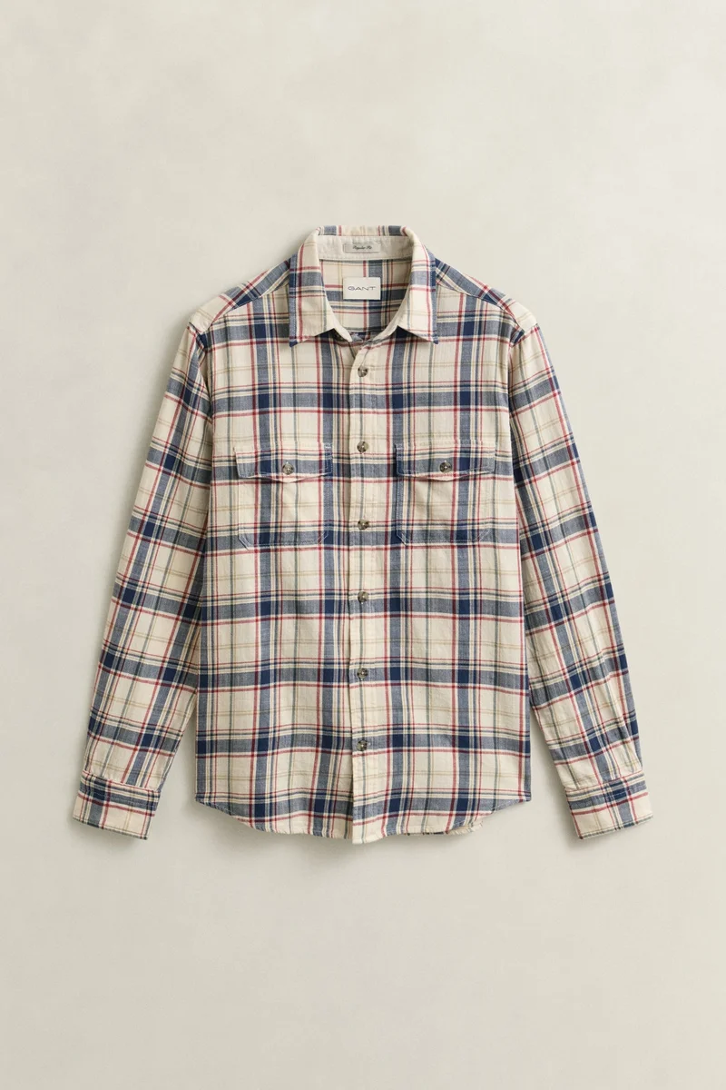 GANT  Regular Twill Patch Pocket Shirt for Men | Best Price UAE