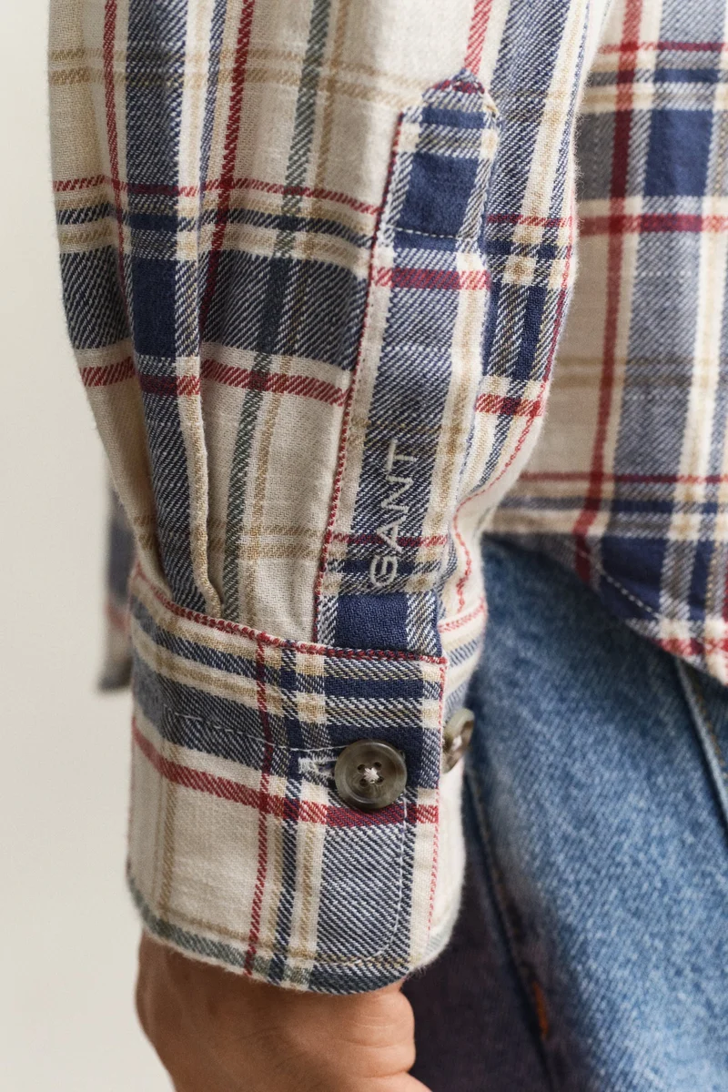 GANT  Regular Twill Patch Pocket Shirt for Men | Best Price UAE