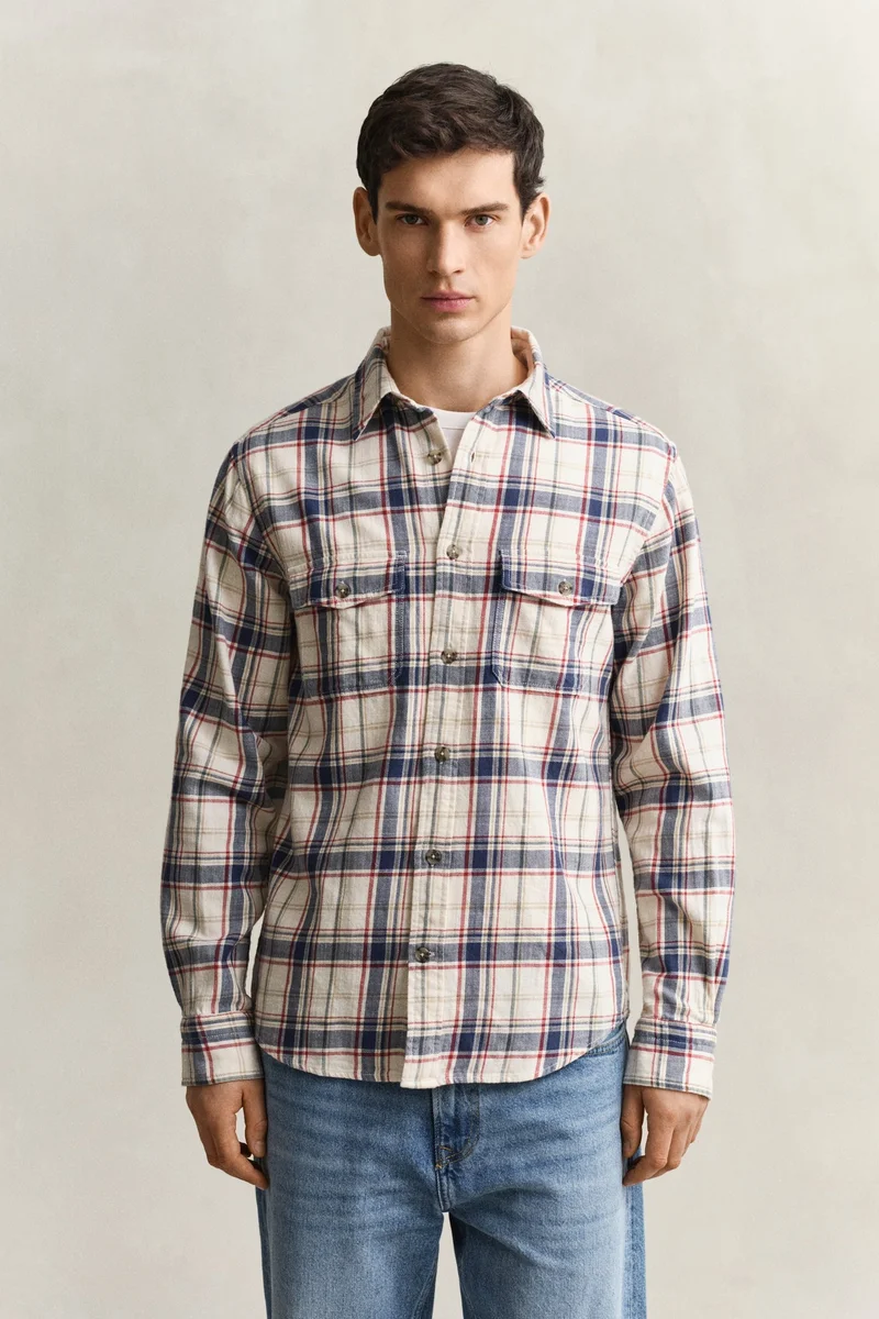 GANT Regular Twill Patch Pocket Shirt