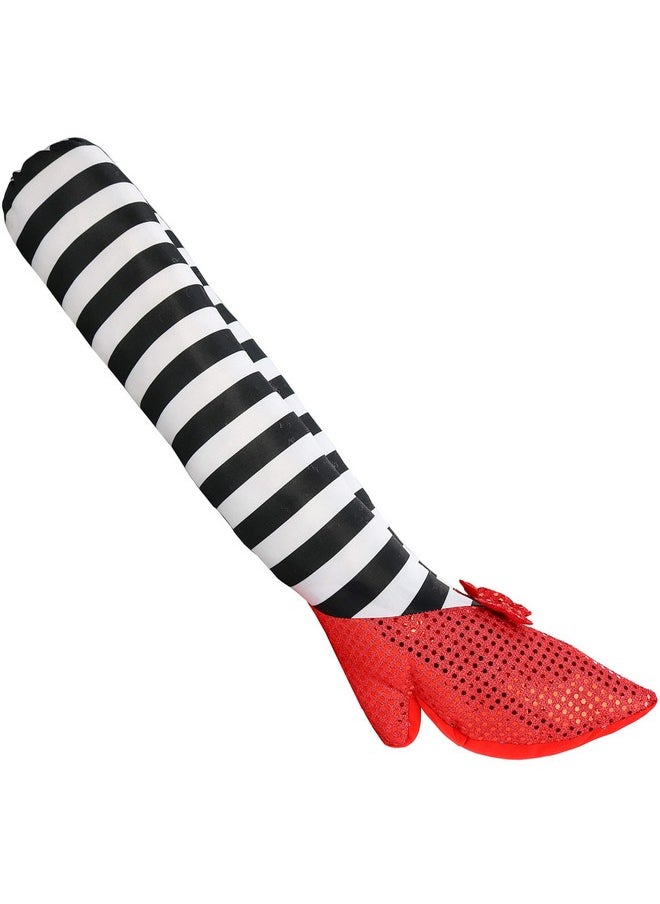 Skeleteen - Wicked Witch Legs Prop Crushed Witches Feet With Ruby Slippers Yard Decoration Props For Outdoor And Indoor - Image 1