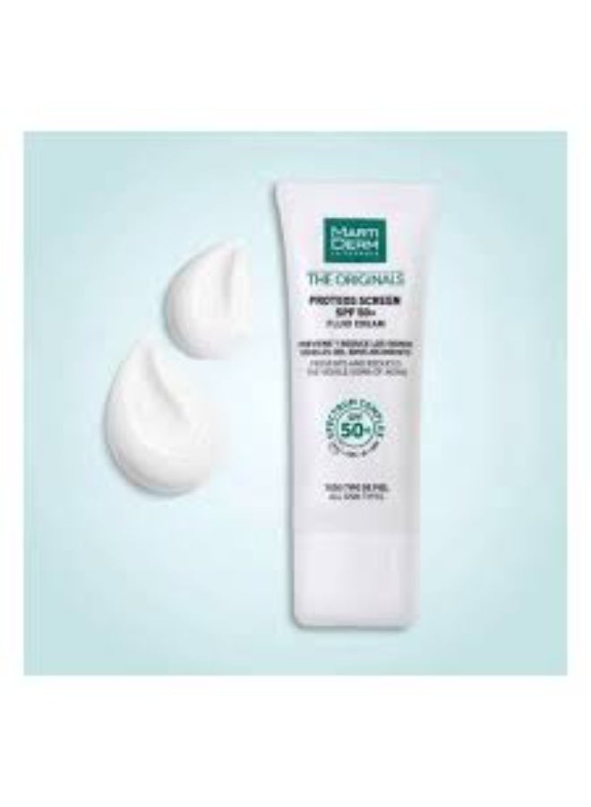 مارتيديرم كريم سائل ملون من مارتيديرم ذا أوريجينالز بروتيوس سكرين بعامل حماية من الشمس 50+، 40 مل - Image 3