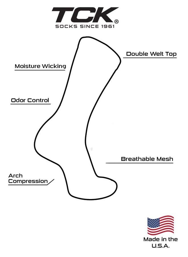 TCK Digital Camo Crew Socks (Neon Pink, X-Large) - Neon Pink,X-Large - Image 3