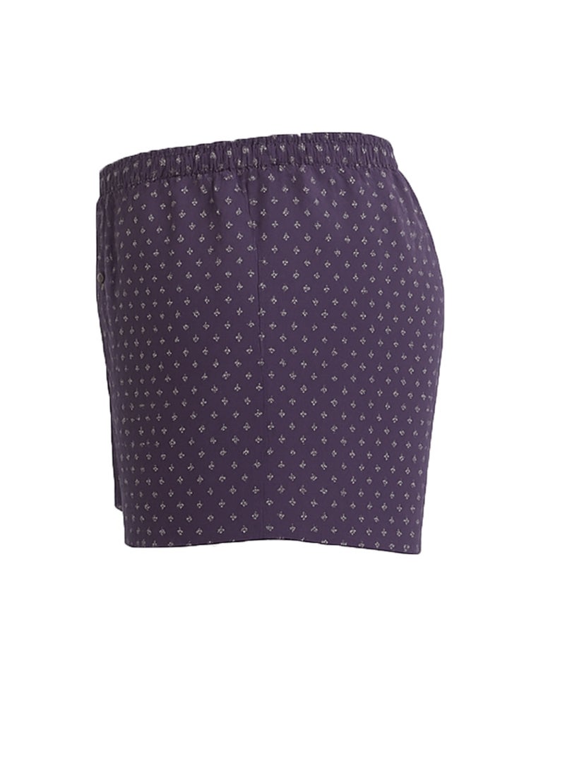 Tango Button Shorts (Pattern) Grey Dotted 2 - Image 4
