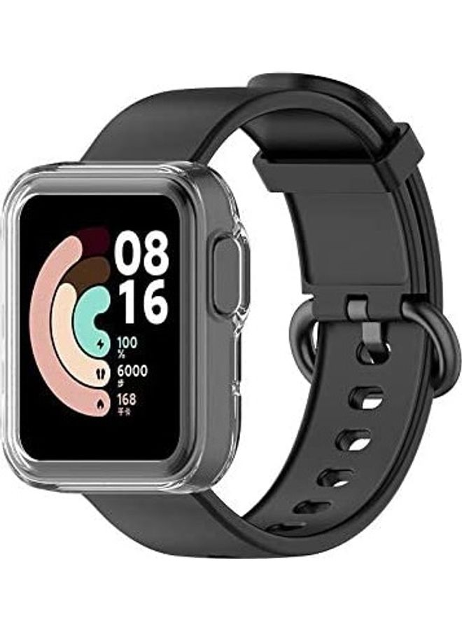 Xiaomi Mi Watch Lite / Redmi Watch Ultra-Slim TPU Case Screen Protector Cover Clear Clear - Image 2