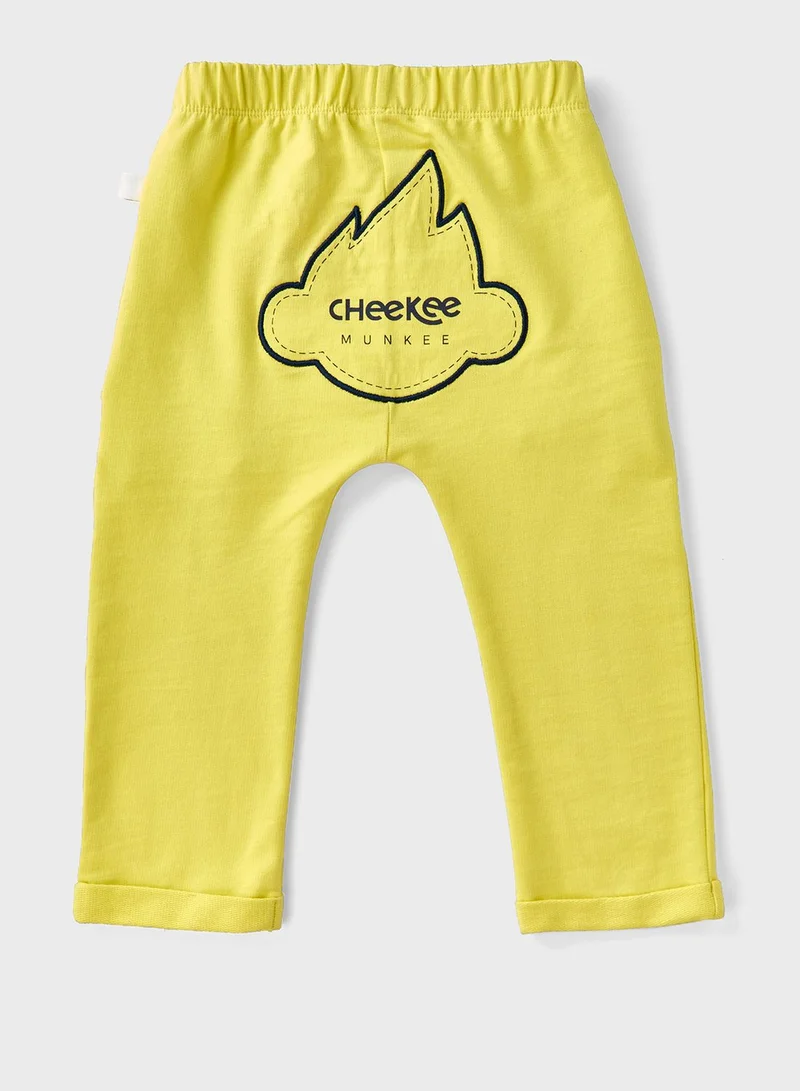 Cheekee Munkee Kids Abel Drawstring Shorts