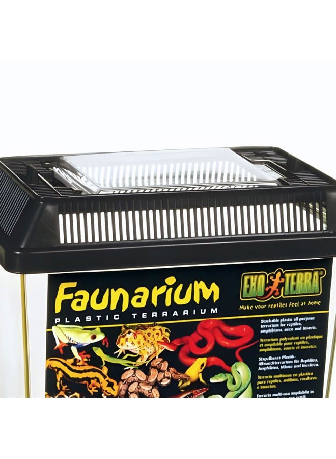 Exo Terra Faunarium, Plastic Reptile Terrarium, Small, Pt2255 - Image 2