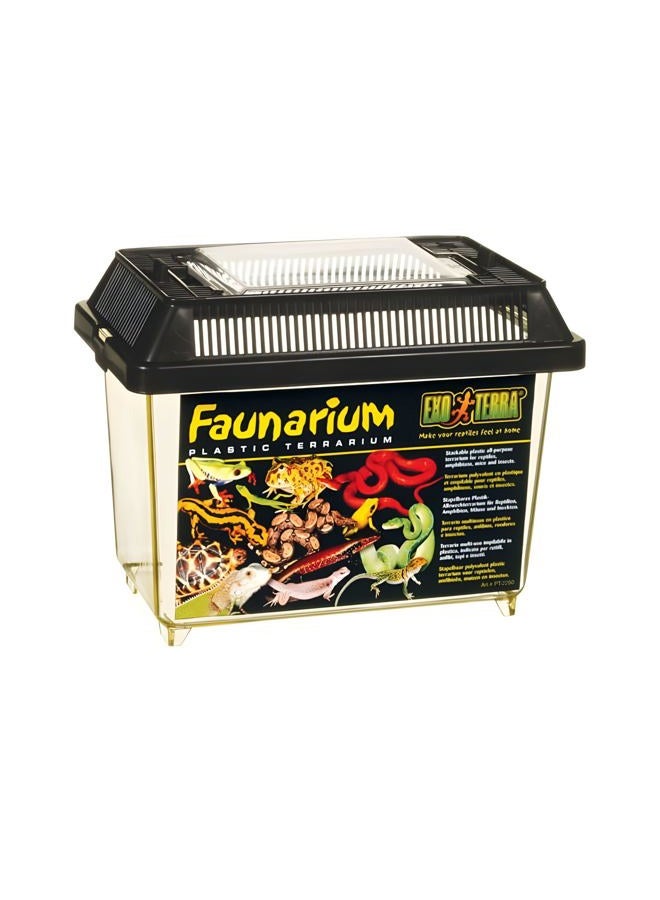 Exo Terra Faunarium, Plastic Reptile Terrarium, Small, Pt2255 - Image 4
