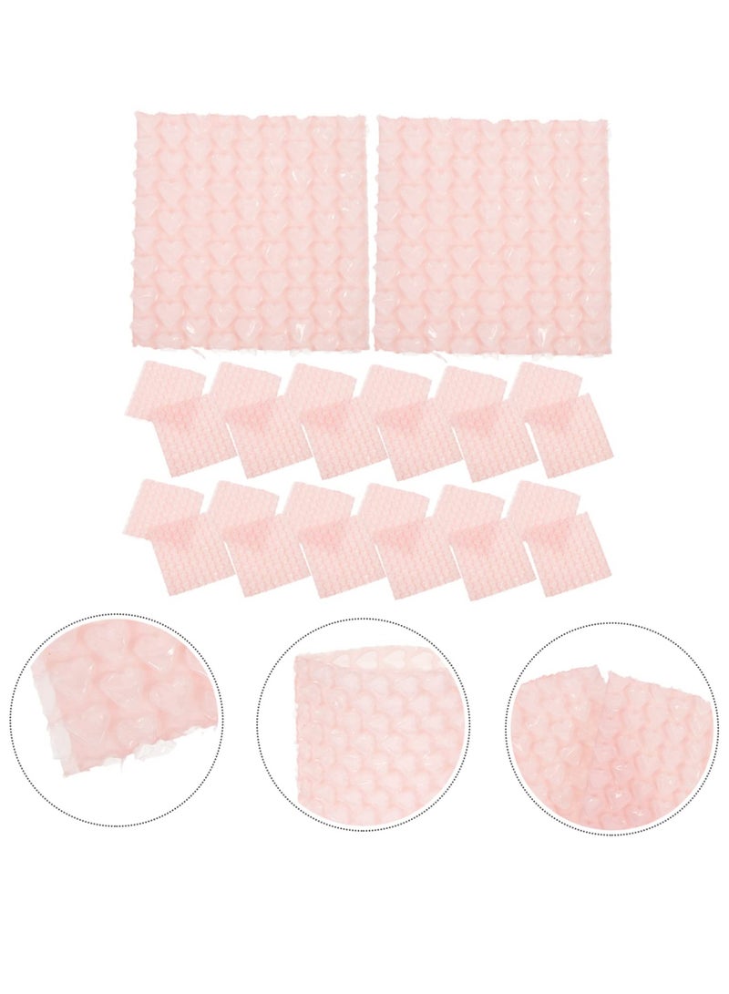 60pcs Heart-Shaped Bubble Mailers for Safe Shipping, Thickened Shockproof Plastic Packaging Bags - Image 4