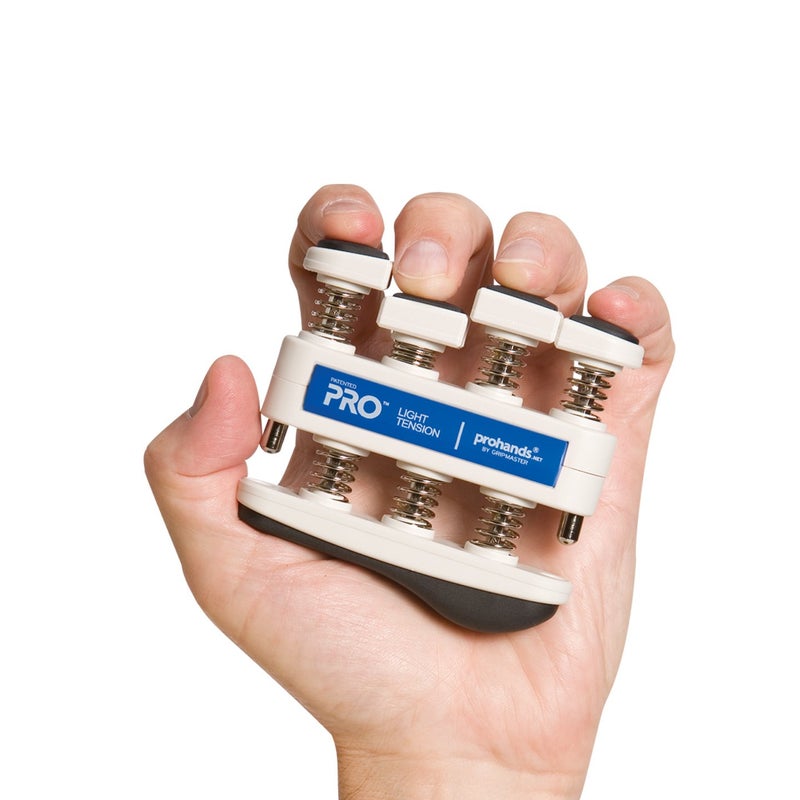 Prohands Pro Hand Exerciser  Finger Exerciser (Hand Grip Strengthener)  Spring-Loaded  Finger-Piston System  Isolate And Exercise Each Finger  (5 Lb Light Tension  Blue-Pro) - Image 3