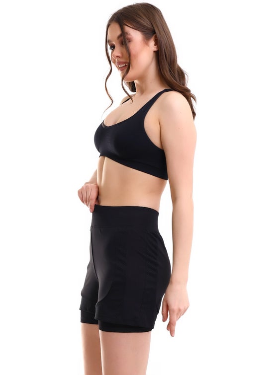 Win Moda Fishnet Tights Shorts Inside Tights Swim Shorts  - Image 4
