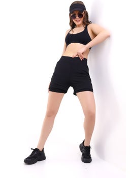 Win Moda Fishnet Tights Shorts Inside Tights Swim Shorts  - Image 5