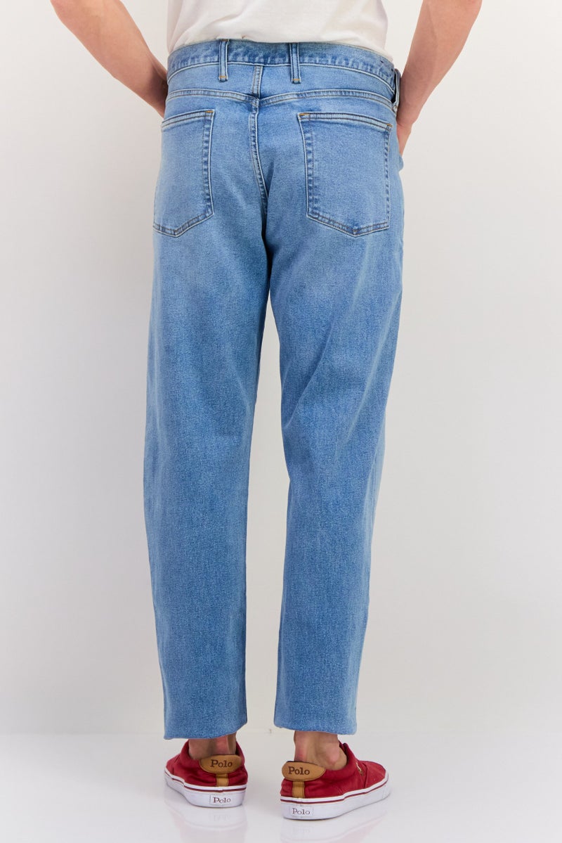 GAP جينز ضيق للرجال قابل للتمدد، أزرق - Image 3