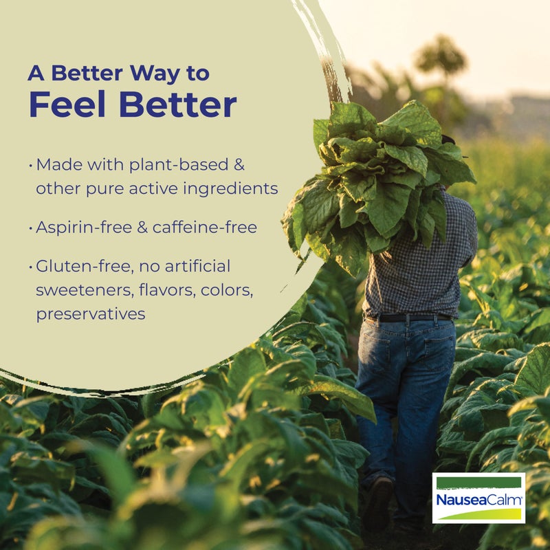 Boiron NauseaCalm Relief for Upset Stomach, Nausea, and Vomiting Due to Stomach Flu, Overindulgence, or Motion Sickness - Non-Drowsy - 60 Count - Image 4