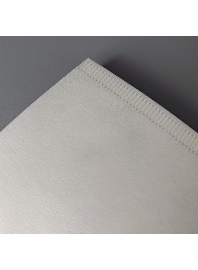 Coffee Filters, White Size 16*12*11.5cm Counts 1-4Cups Disposable Coffee Filter Paper Cone, Compatible For Pour Over Droppers and Drip Coffee Maker. (white)  - Image 3