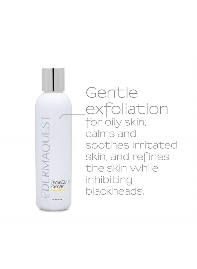 DermaQuest DermaClear Cleanser for Acne Breakouts - Acne Face Wash & Face Exfoliator with Mandelic Acid and Tea Tree Oil (6 oz.) - Image 4