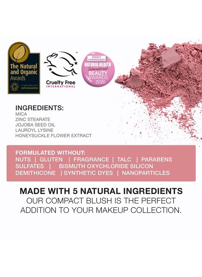 BellaPierre Compact Mineral Blush ; Warm Dewy Glow ; Nontoxic And Paraben Free ; Suitable For All Skin Types ; Compact Case 0.35Ounce Autumn Glow  - Image 5