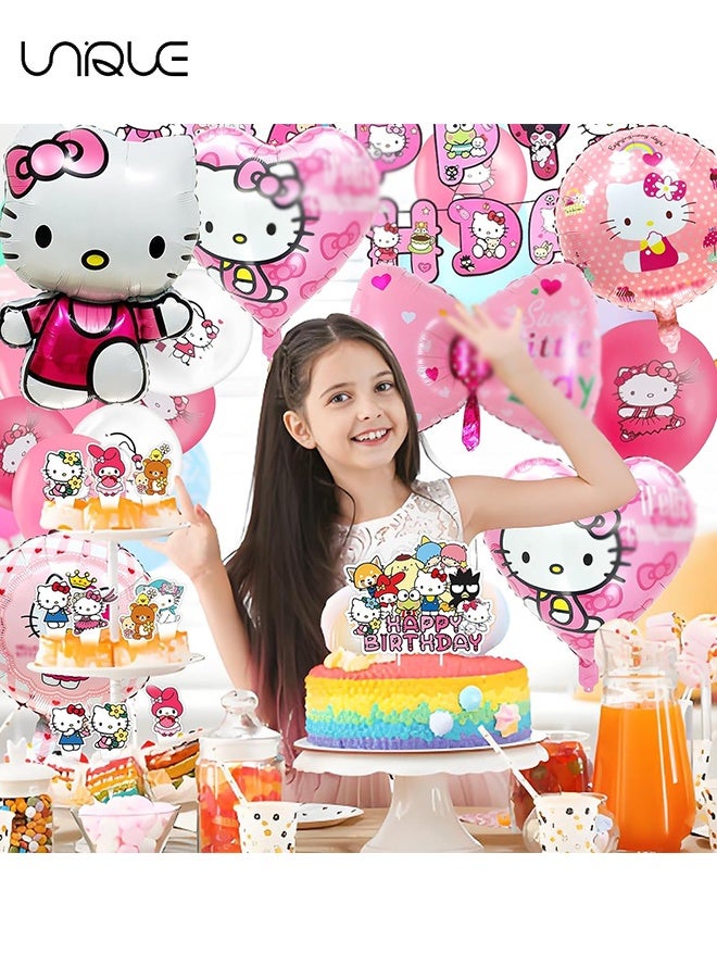 يونيك 25 قطعة قبعات لتزيين الكيك - سلسلة سانريو لتزيين الكيك - تزيين قمة كيك عيد الميلاد - شخصيات كرتونية لتزيين الكيك - لوازم تزيين حفلات عيد الميلاد - Image 4