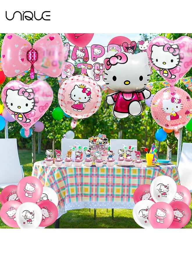 يونيك 25 قطعة قبعات لتزيين الكيك - سلسلة سانريو لتزيين الكيك - تزيين قمة كيك عيد الميلاد - شخصيات كرتونية لتزيين الكيك - لوازم تزيين حفلات عيد الميلاد - Image 5