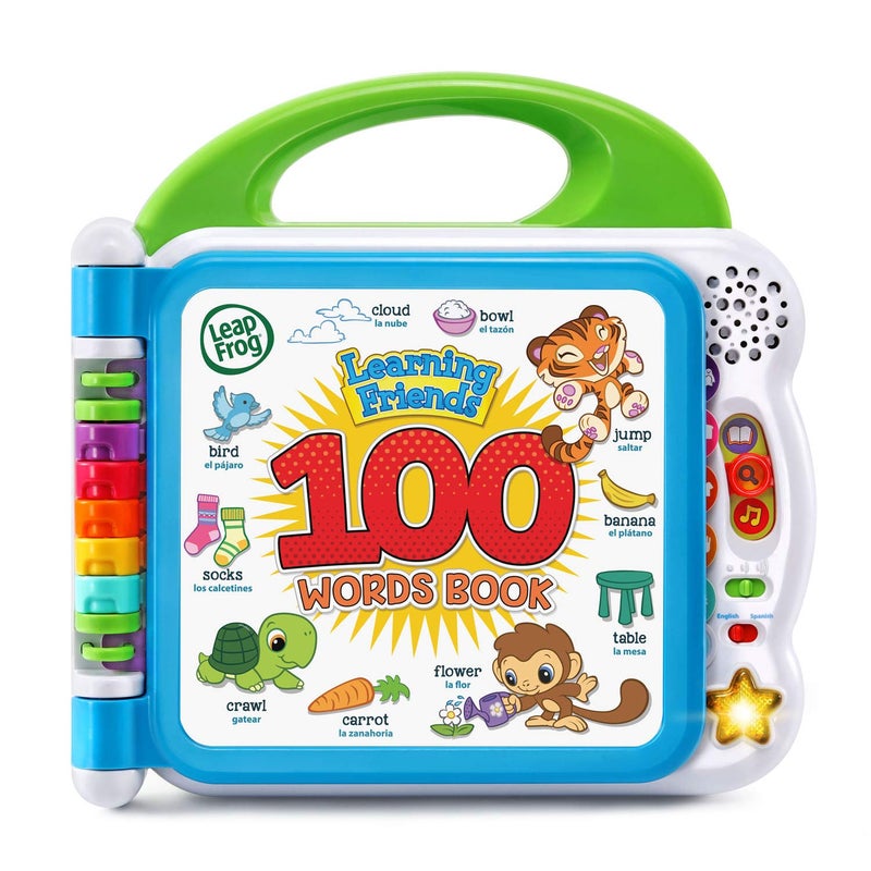 LeapFrog Learning Friends 100 Words Book, Green - Image 1