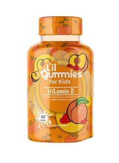 Vitamin D Gummies For Kids- 60 Vegan Gummies, Cherry and Peach Flavor, Supports Bone, Immune And Muscle Health - pzsku/Z3254FDED005A849DEE27Z/45/_/1695968729/a9c0a4e6-7930-4458-bf85-dc882c9591d3