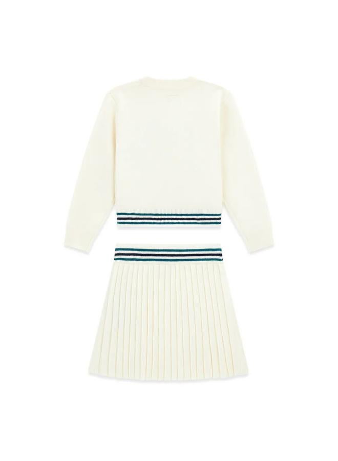 GUESS Kids Set: Long Sleeve Sweater + Skirt - Image 2
